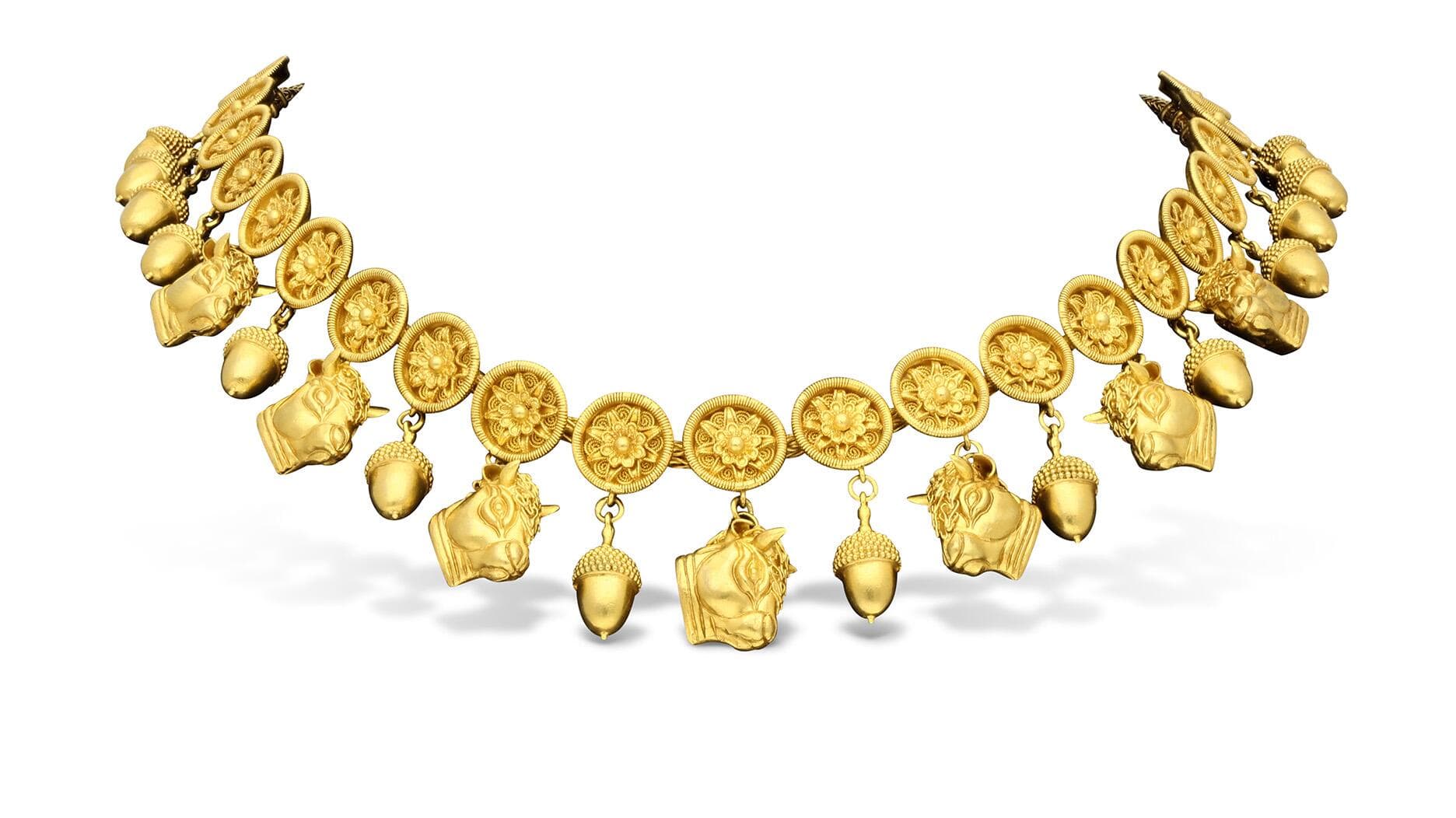 Lalaounis Necklace Blends Greek Symbols, Hollywood Provenance, and Craftsmanship