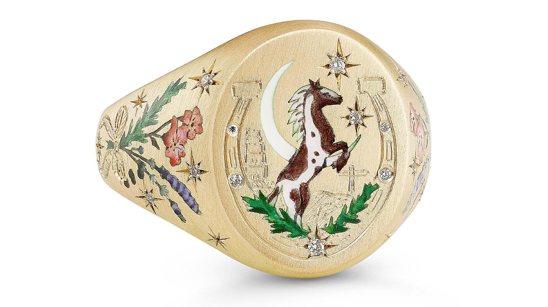 Designers Embrace Equestrian Motifs in Gold for Year of the Horse