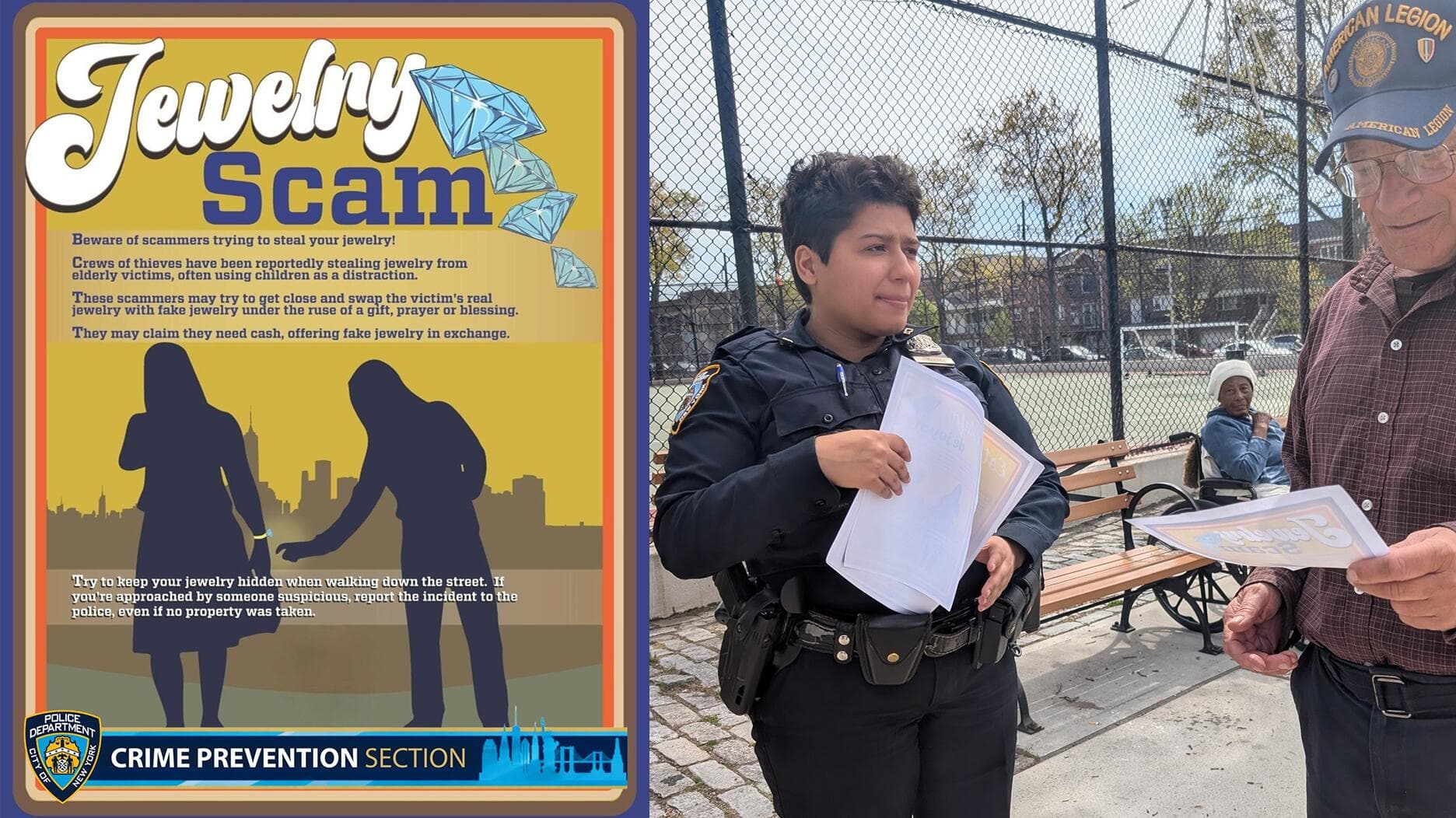 NYPD warns seniors about jewelry-swap scam targeting gold pieces