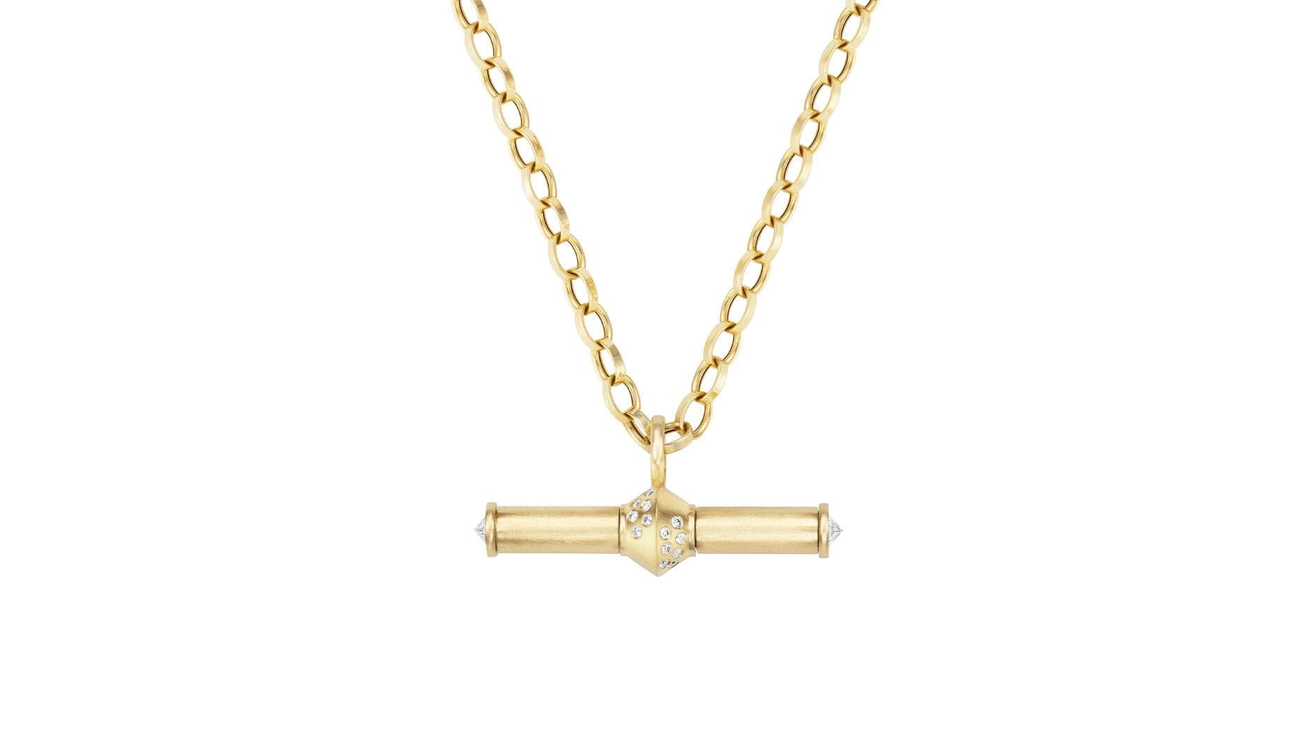 Ophelia Eve's Scroll Pendant Hides Secret Messages in 18K Gold