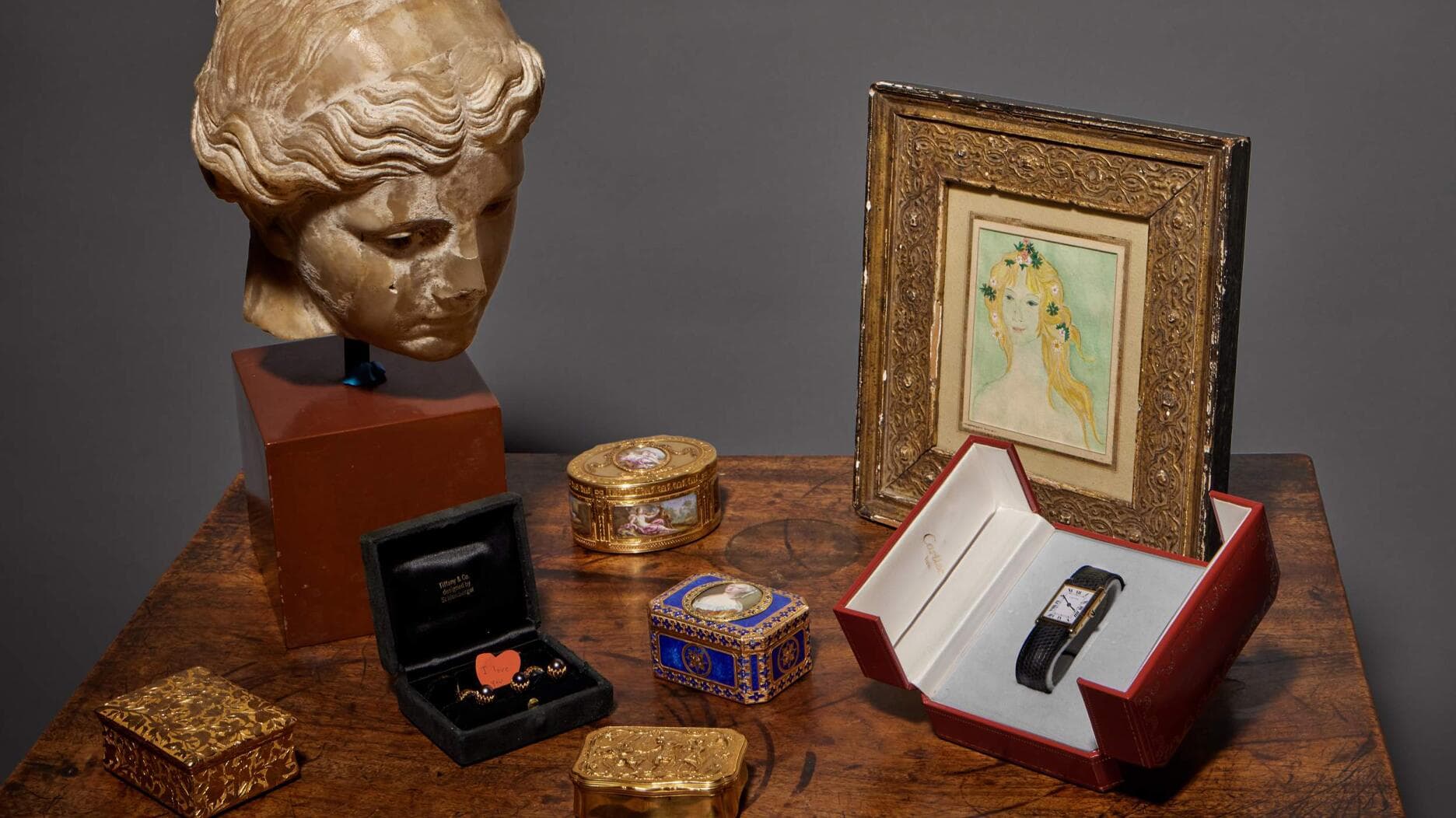 Sotheby's to auction Maurice Tempelsman's gold boxes and jewelry in New York