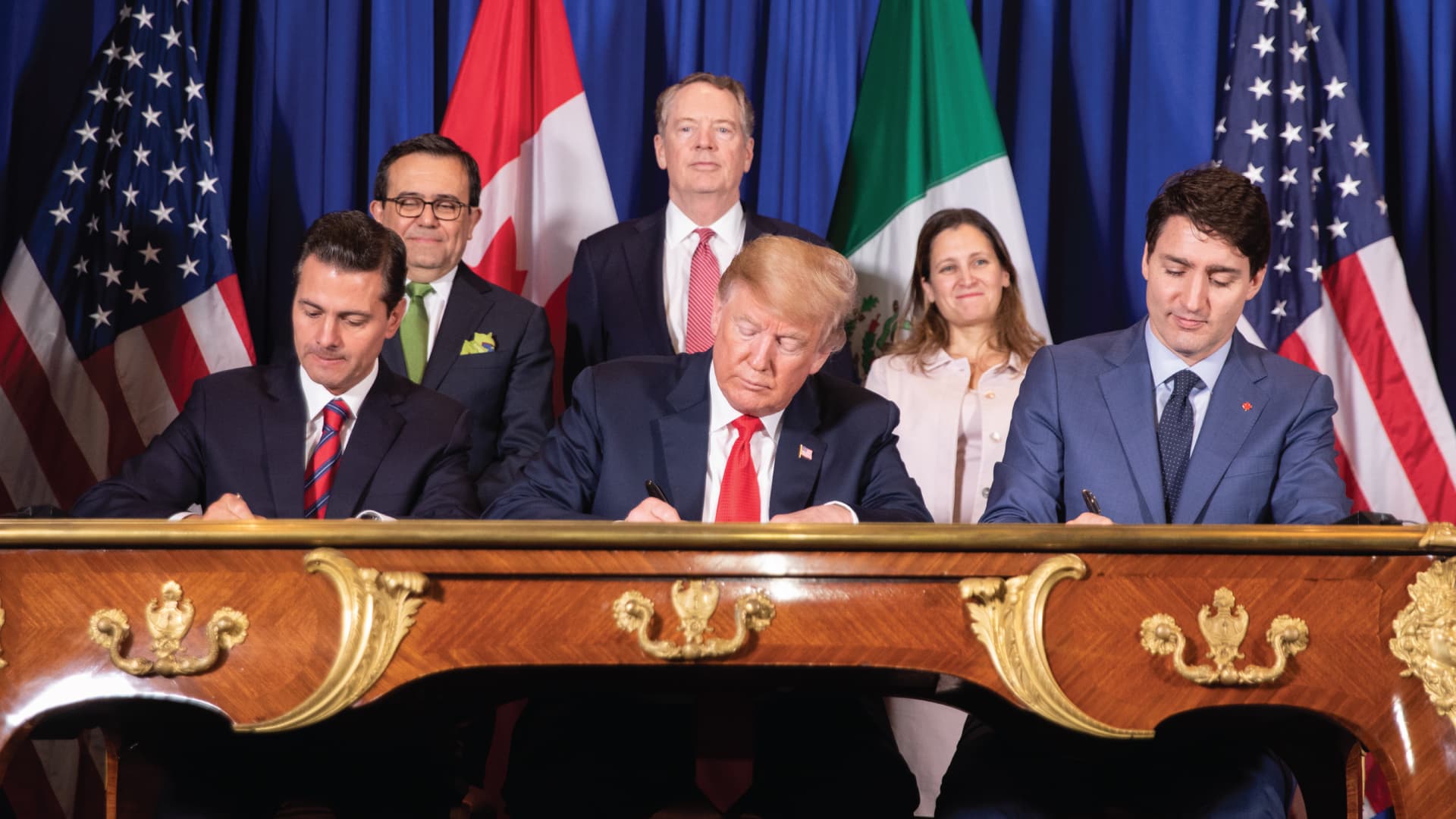 Trump Could Withdraw From USMCA Next Year, USTR Warns