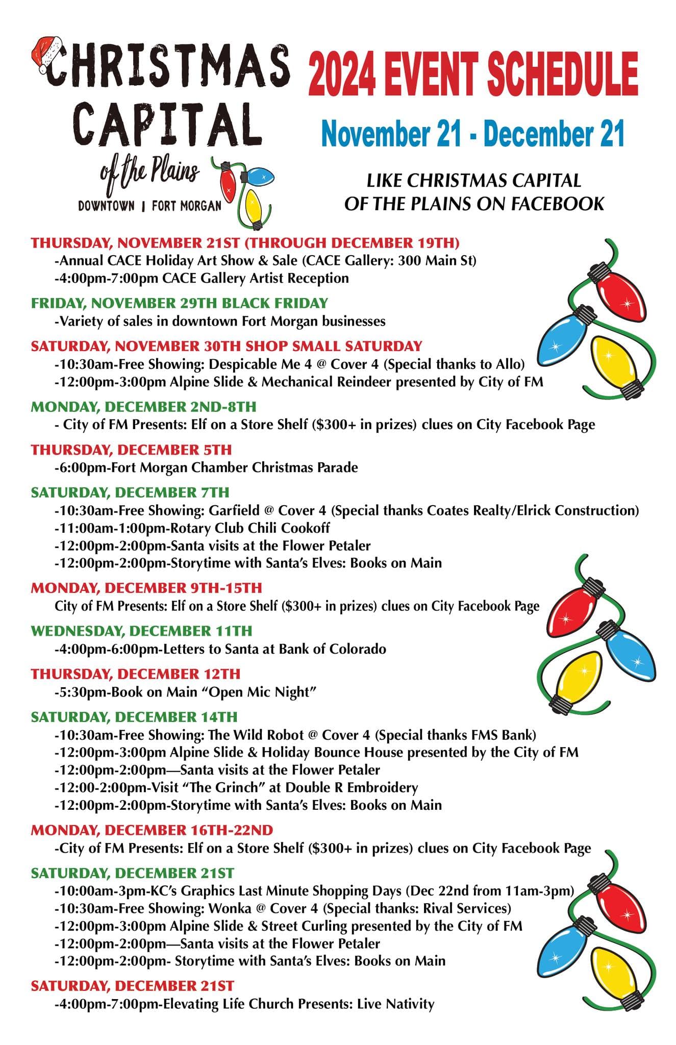 Holiday Events Brought Joy and Support Across Morgan County