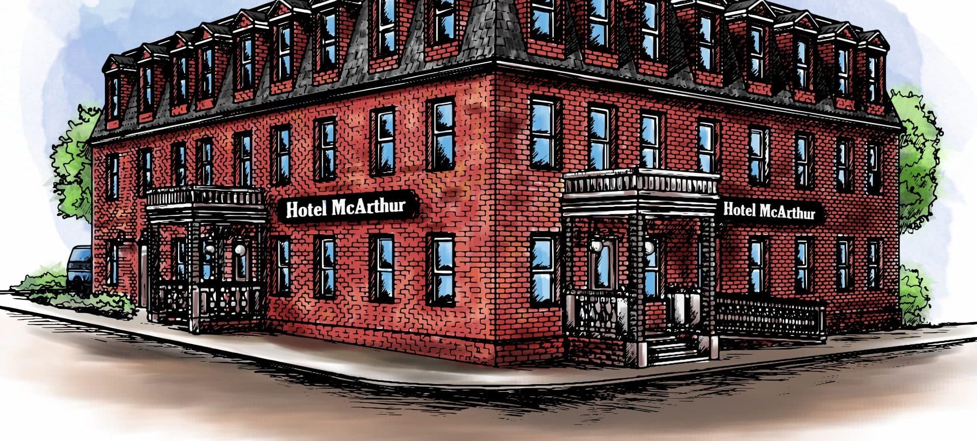 Vinton County Convention and Visitors Bureau Purchases 1839 Hotel McArthur for Renovation
