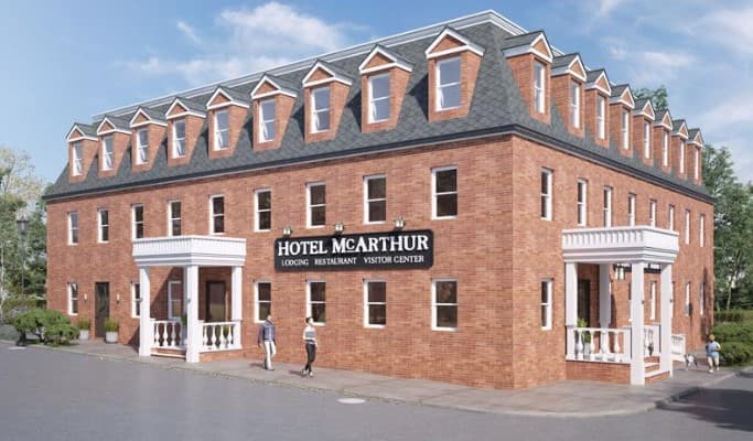 Historic Hotel McArthur Restoration Effort Aims to Revive McArthur Landmark