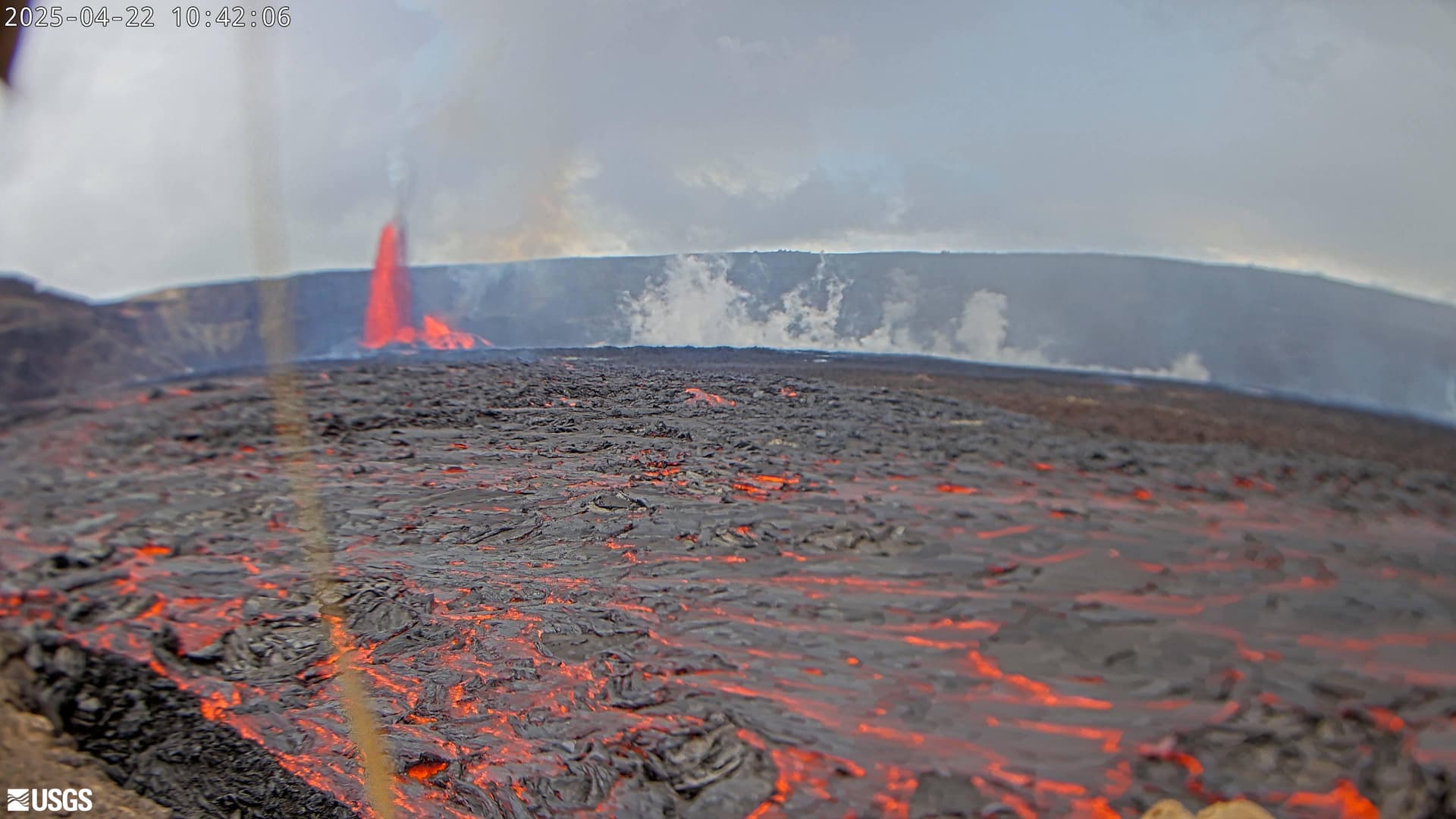 USGS Installs Mic-Equipped B2cam at Kīlauea, Captures Ambient Sounds Live