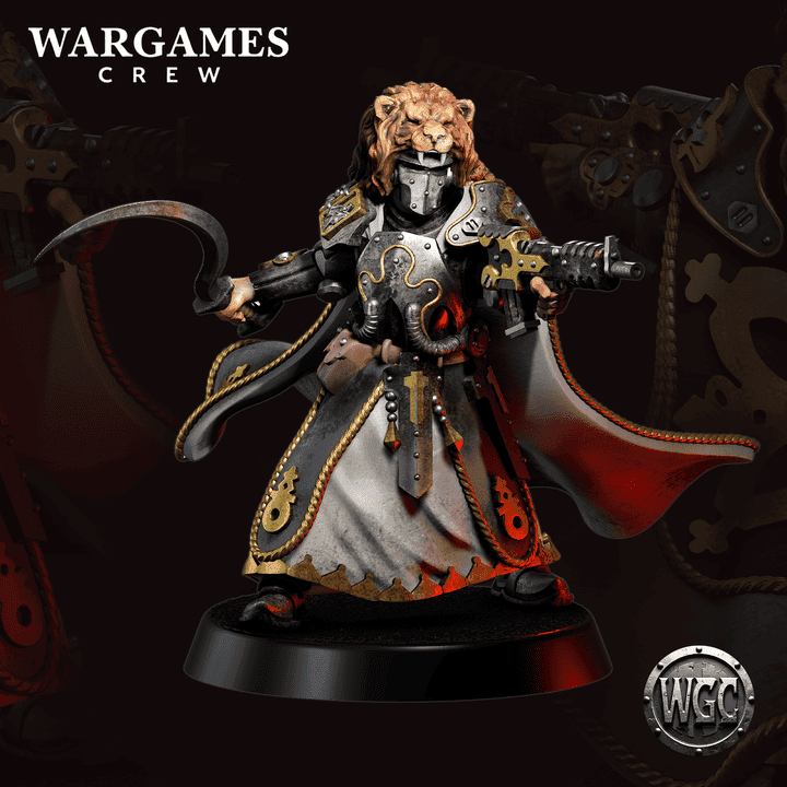 WargamesCrew’s Chewa Lieutenant blends ceremony, rank, and battlefield presence