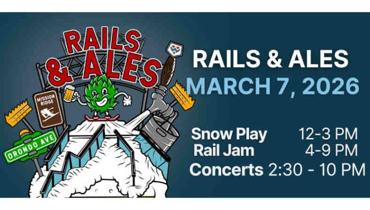 Rails & Ales returns March 7 in Wenatchee with rail-jam, 3 breweries