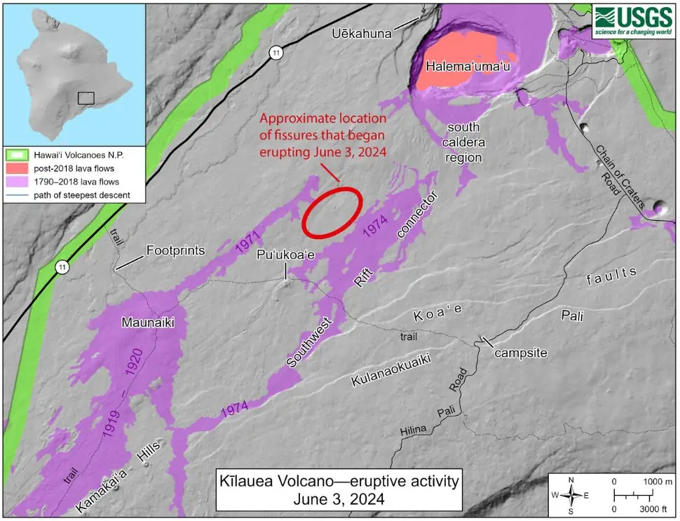 USGS HVO Updates VONA Format, Explains Kīlauea Aviation Alerts