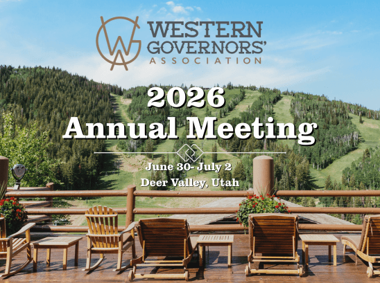 Western Governors to Meet in Deer Valley, Releasing Energy Report in 2026