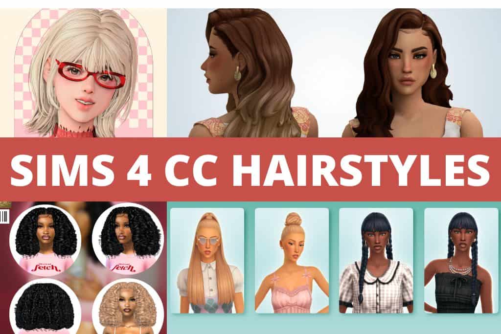 The Sims 4 roundup gathers 51 everyday CC hairstyles for all ages