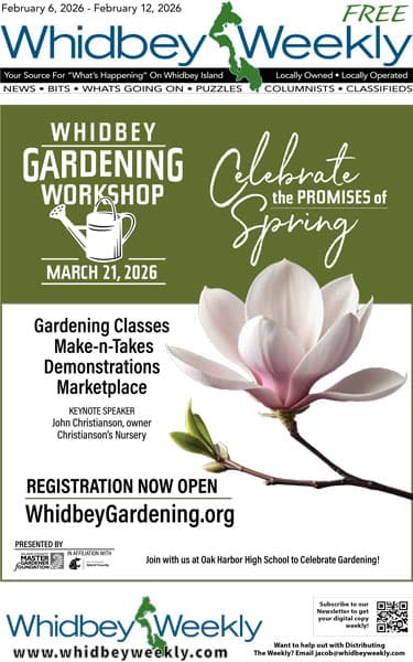 Whidbey Weekly Feb. 6 Issue Highlights Local Events and Columns