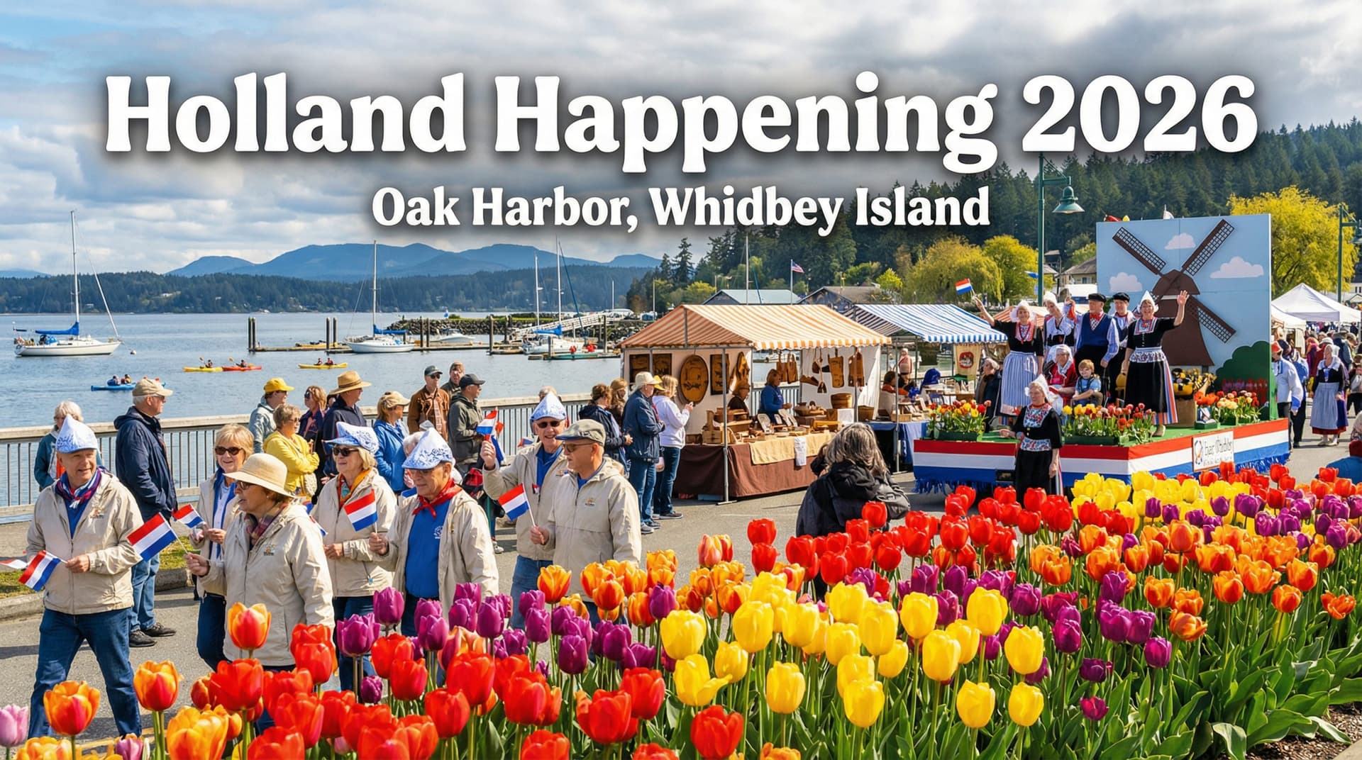 Oak Harbor's Holland Happening Festival Returns for 2026 Spring Celebration