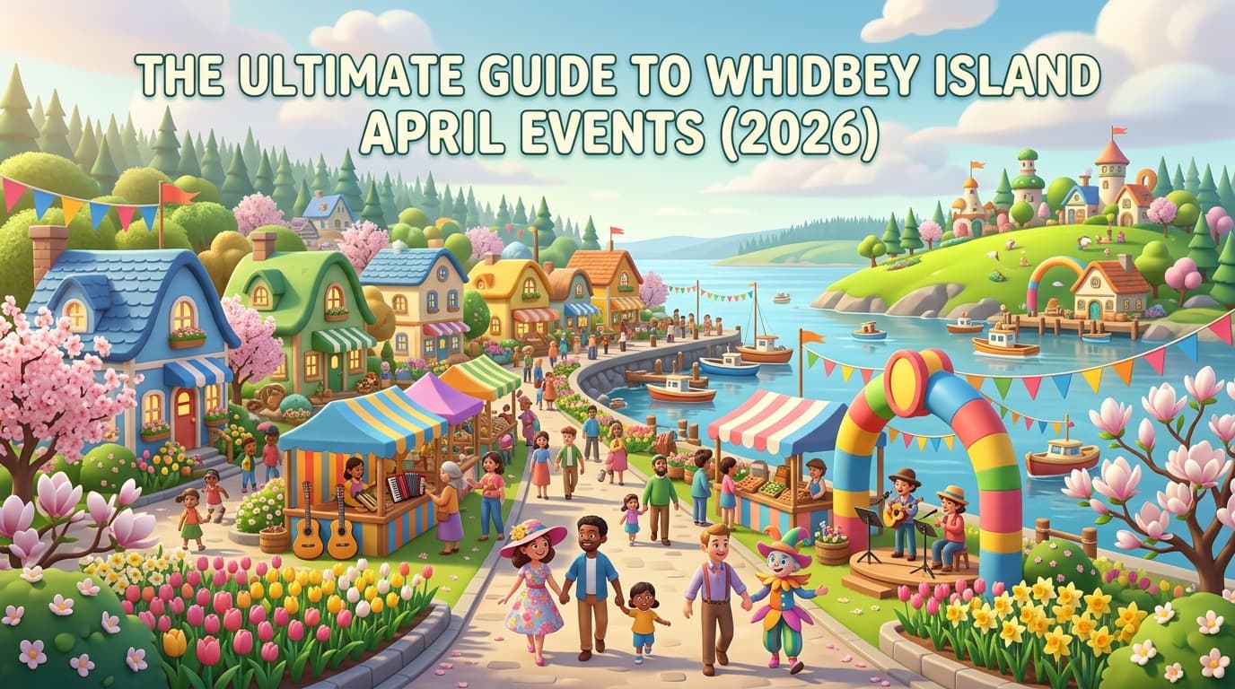 Whidbey Island April Events Guide Highlights Theater, Markets, and Earth Day