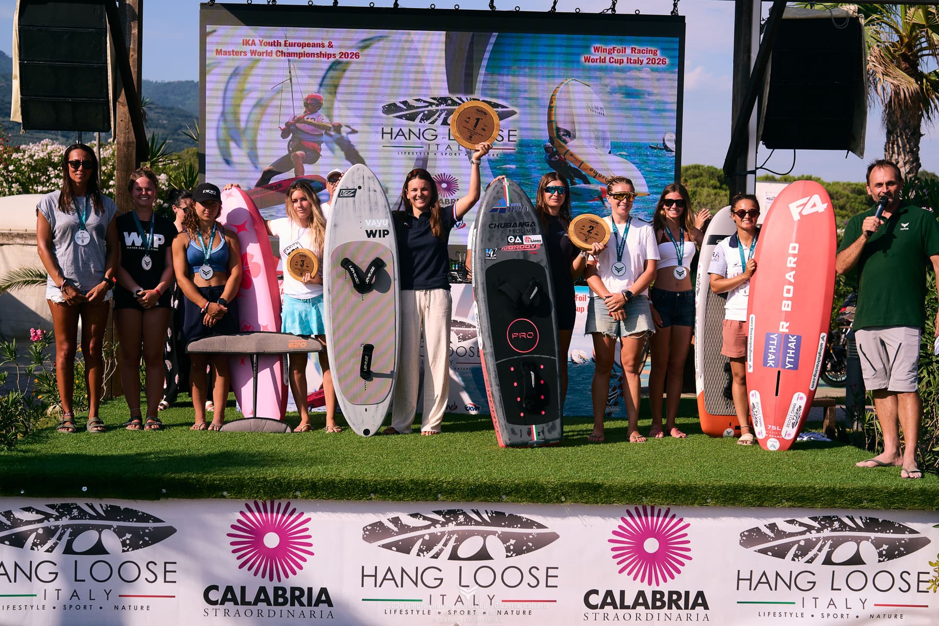 Tomasi and Picot win WingFoil Racing World Cup in dramatic Gizzeria finale