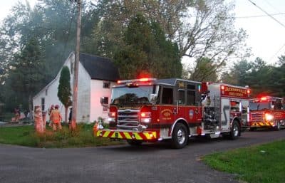 South Main Home Destroyed by Fire About 8:30 p.m.; No One Home