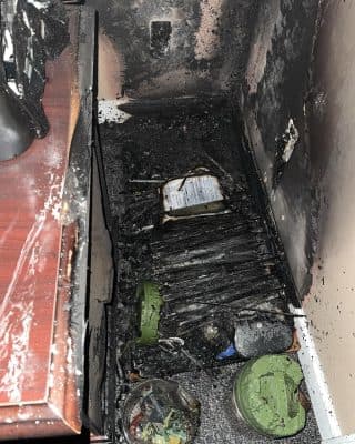 Fire guts vacant Morgan County house slated for demolition