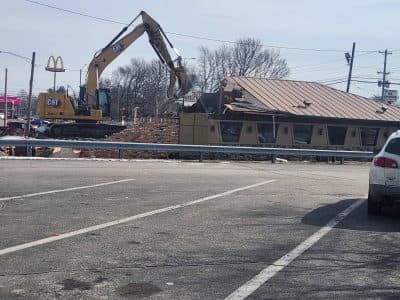 Former Pizza Hut at 818 West Morton Demolished After 2020 Closure