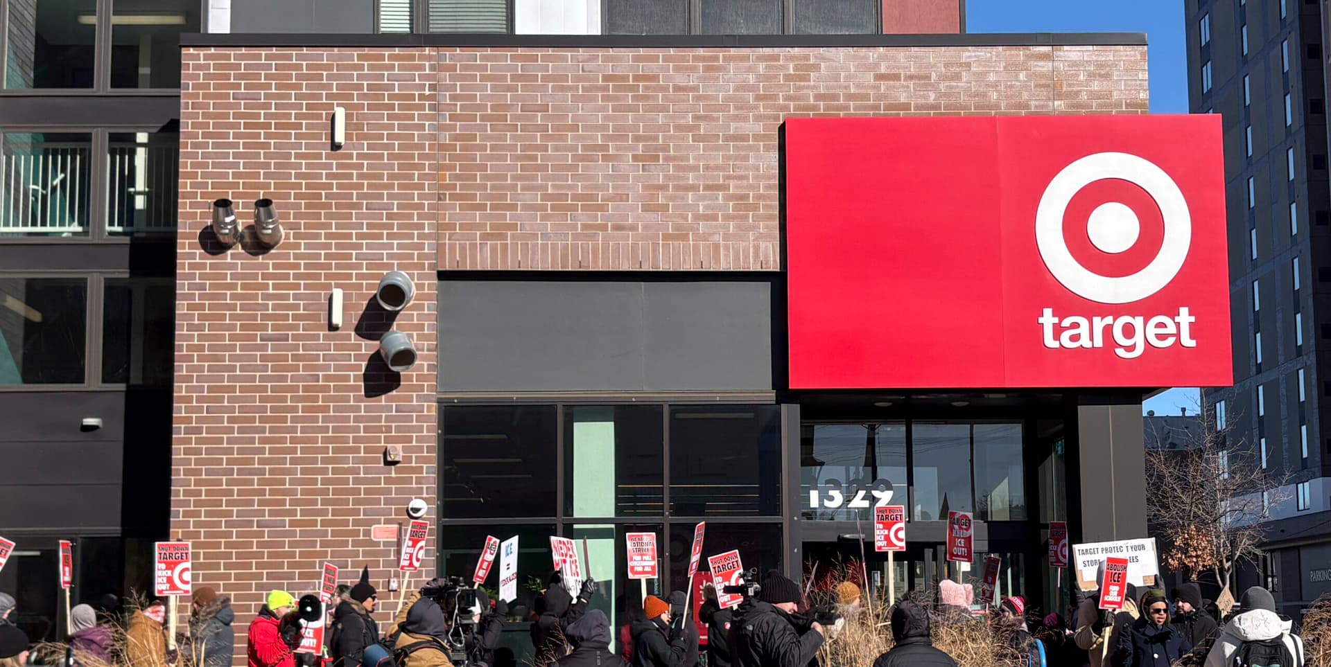 ICE Out of MN Coalition Presses Target to Block ICE, Protect Workers