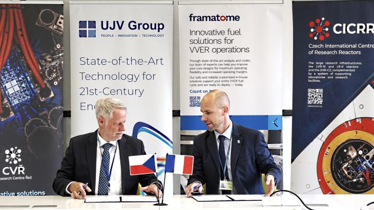 Framatome and Czech centre team up on research reactor fuel methods