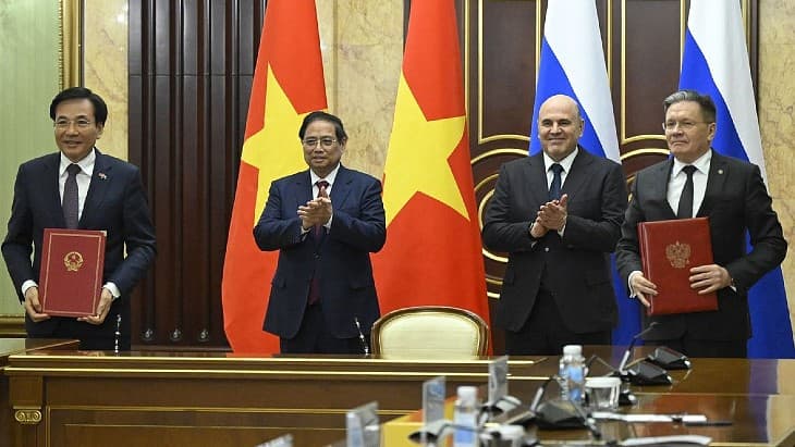 Vietnam and Russia Sign Agreement to Build Two VVER-1200 Reactors