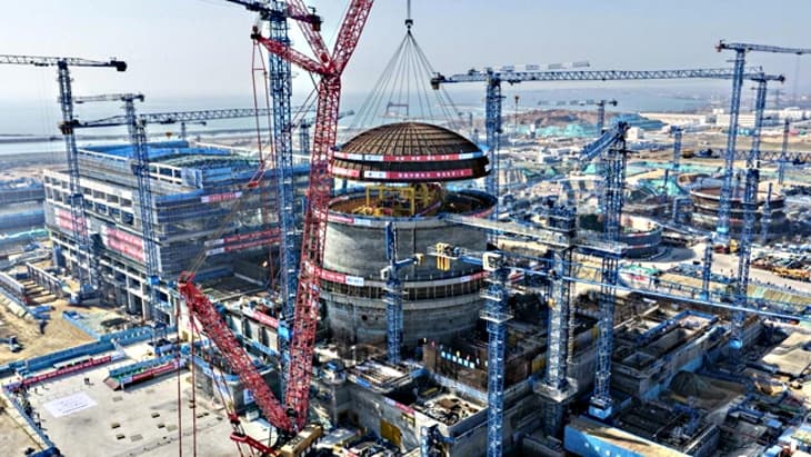Shidaowan unit 1 reaches key milestone as inner safety dome installed