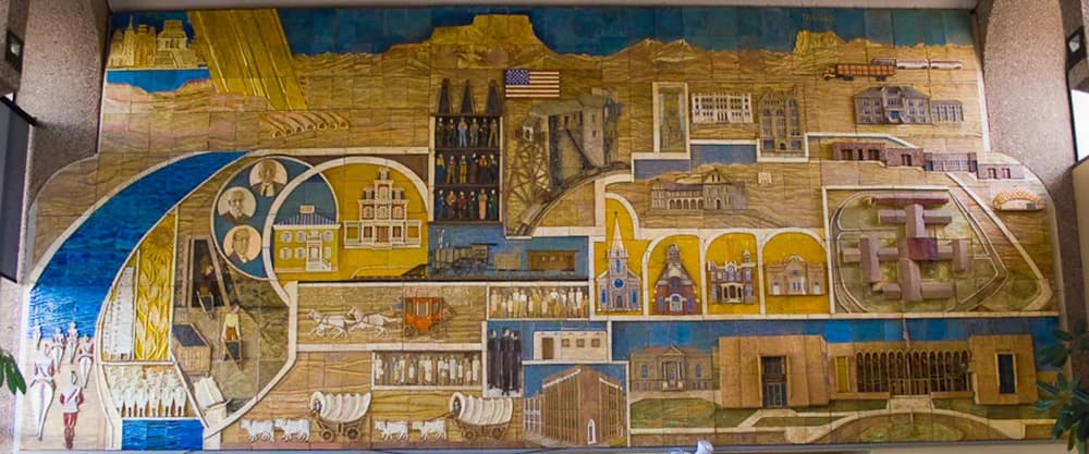 Mt. San Rafael Mural Celebrates Trinidad Heritage, Sister Augusta Zimmer's Artistic Legacy