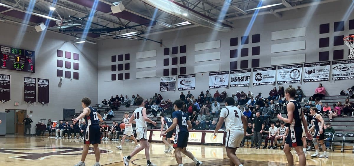 Nate Ames' First-Half Surge Propels New Hope Past Vinton County 65-56