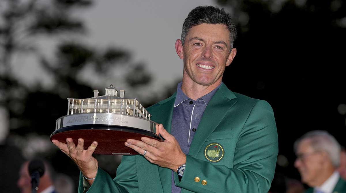 Rory McIlroy repeats at Masters, first back-to-back winner since Tiger Woods