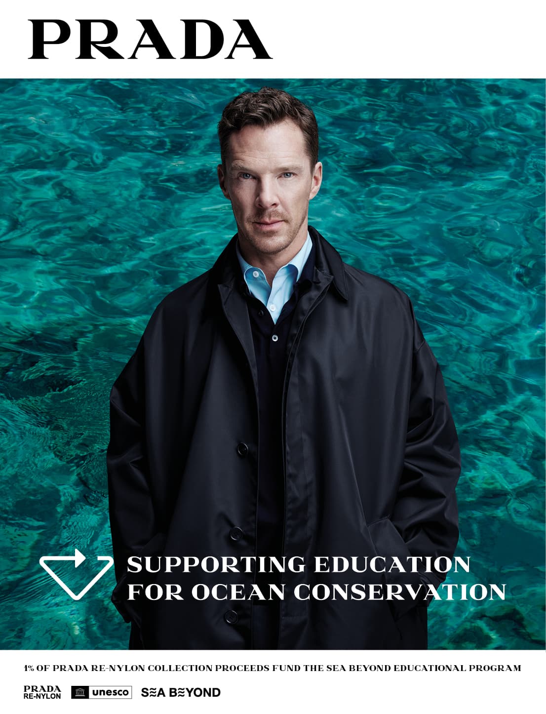 Prada Re-Nylon 2026 Campaign Stars Cumberbatch, Wright in Ocean Sustainability Push