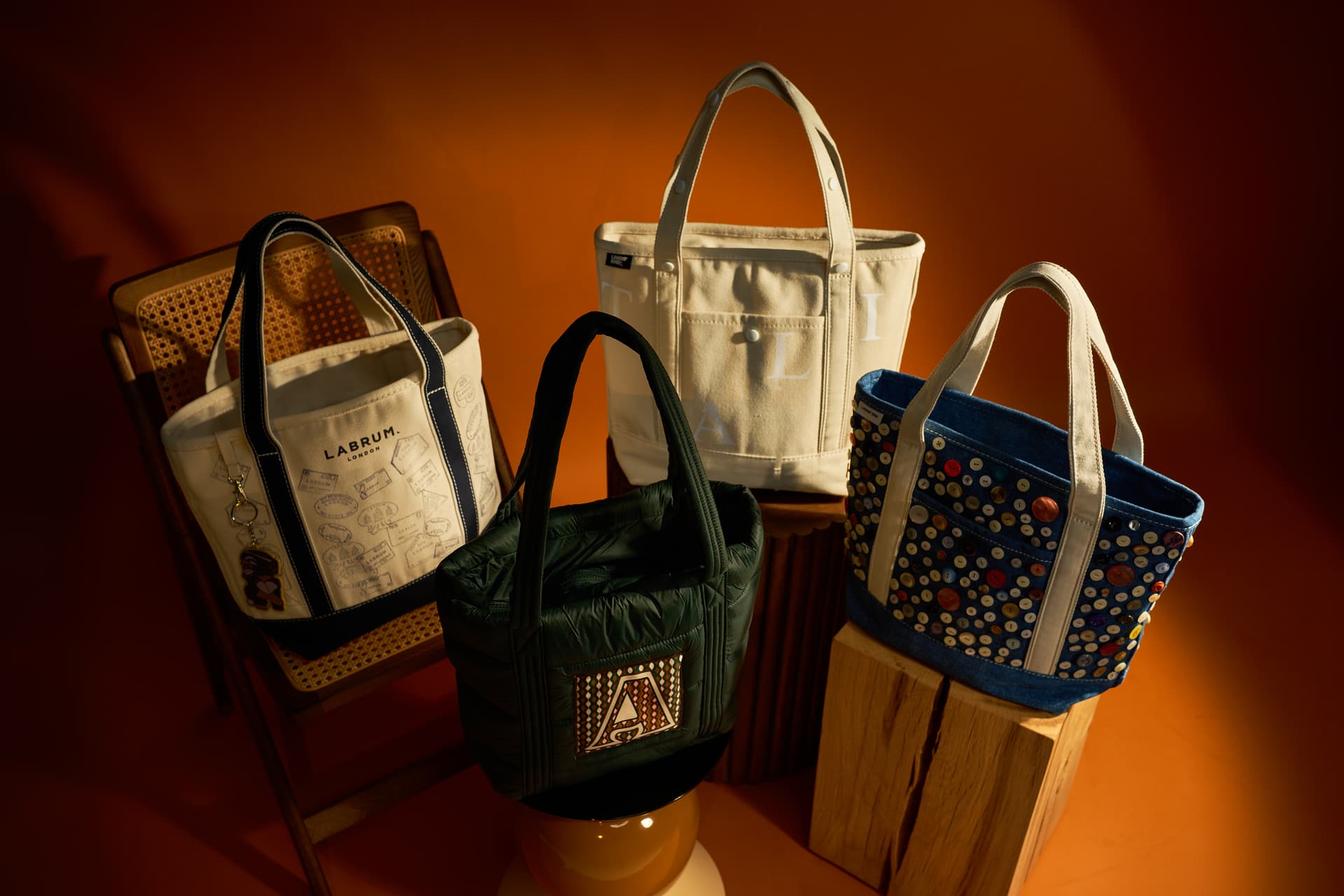 Lands' End Enlists Four London Designers for Charity Totes Supporting Mentoring Matters