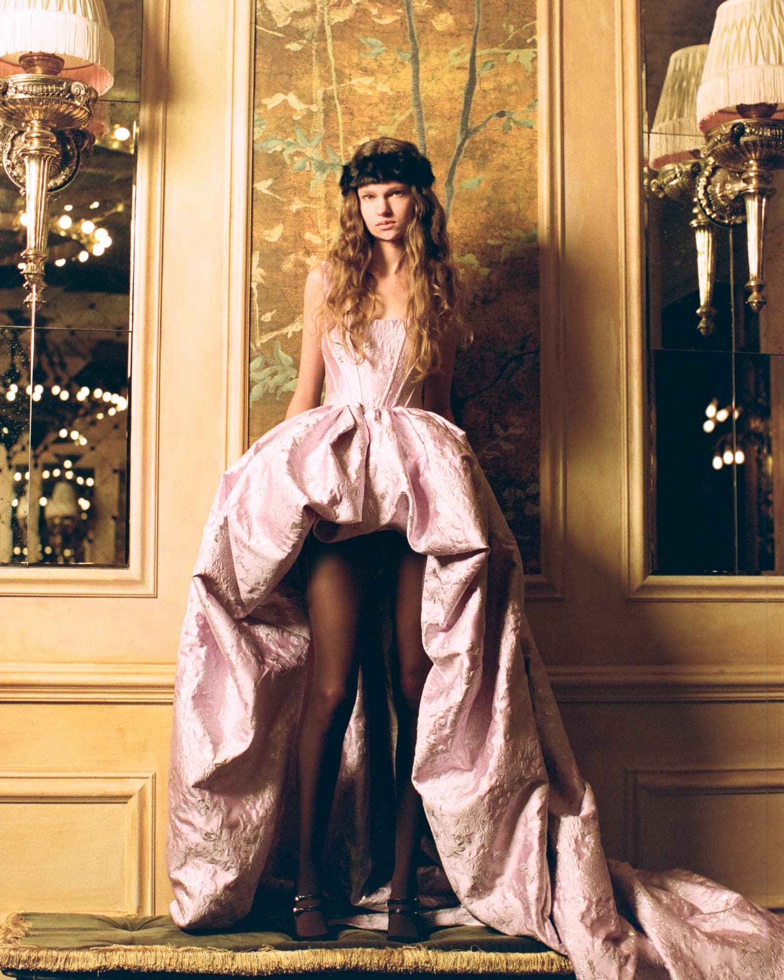 Aknvas blends palace fantasy with wearable resort dressing