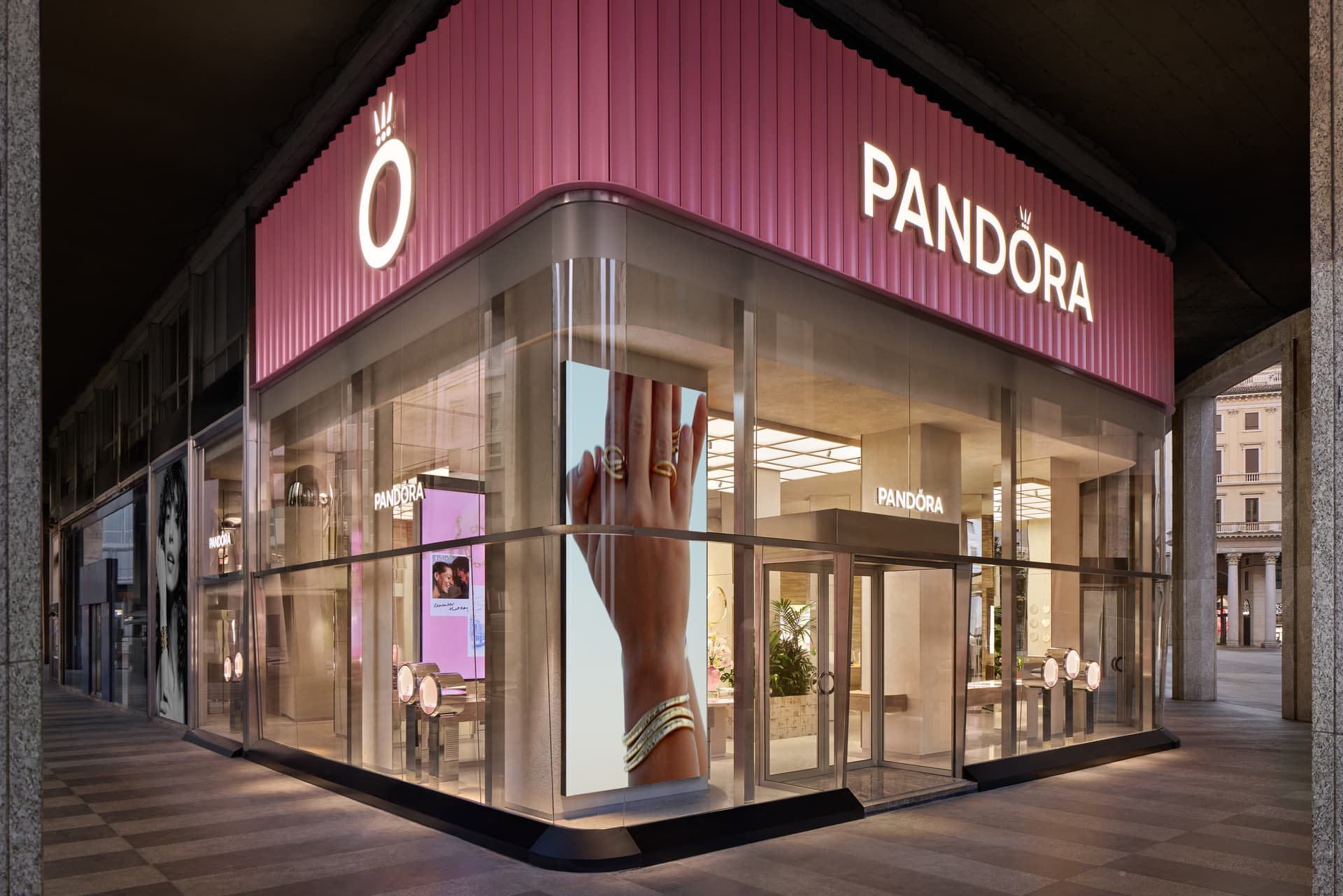 Pandora opens first Italian flagship in Milan, showcases lab-grown diamonds