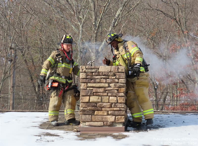 Chimney Fire Displaces Port Jervis Family, Mutual Aid Responds