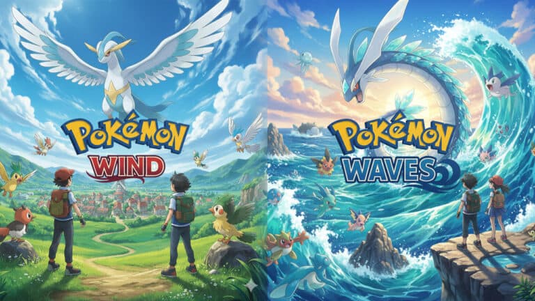 Pokémon Reveals Winds and Waves Open-World Games for Switch 2 in 2027