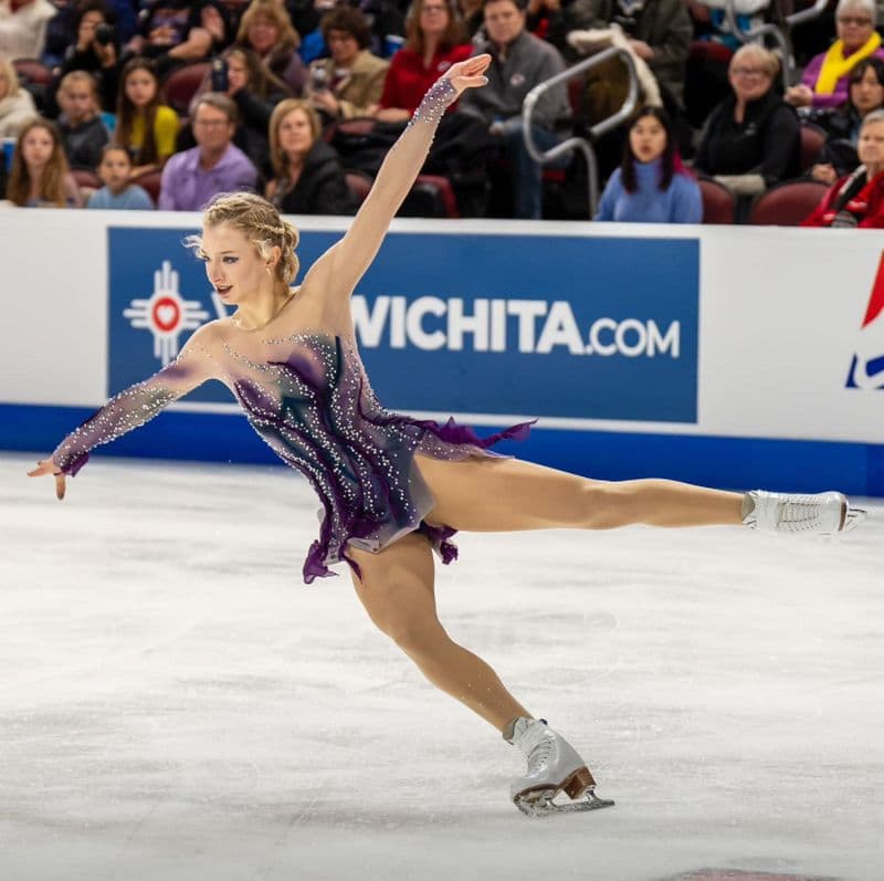 Amber Glenn Threepeats with Record Short Program, Eyes Olympics
