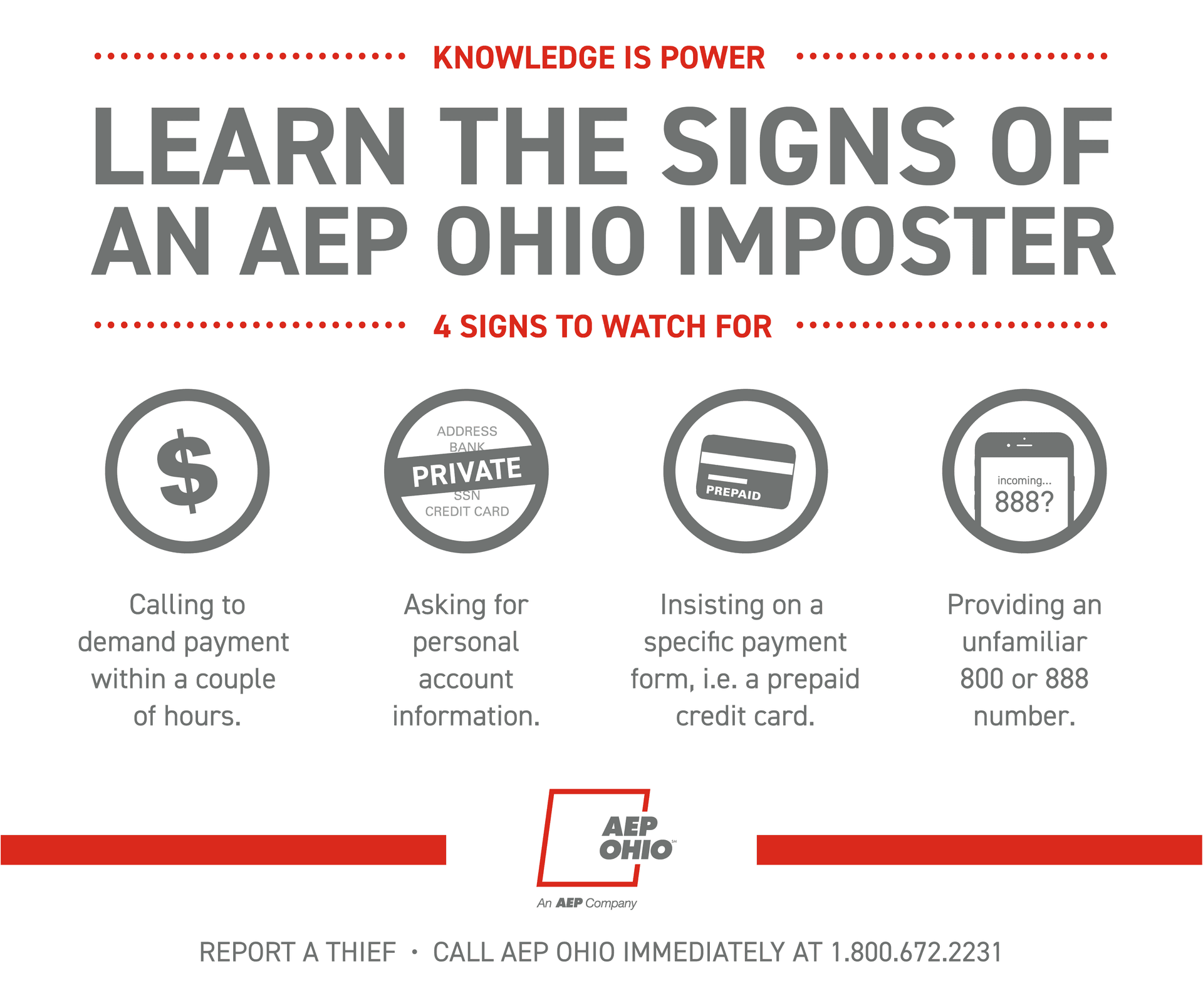 AEP Ohio Issues Holiday Scam Warning, Offers Steps for Protection