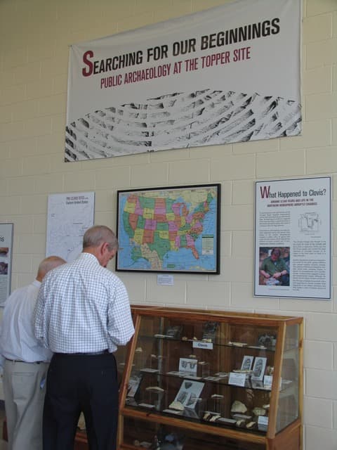 Allendale exhibit spotlights Topper Site and ancient Americas debate