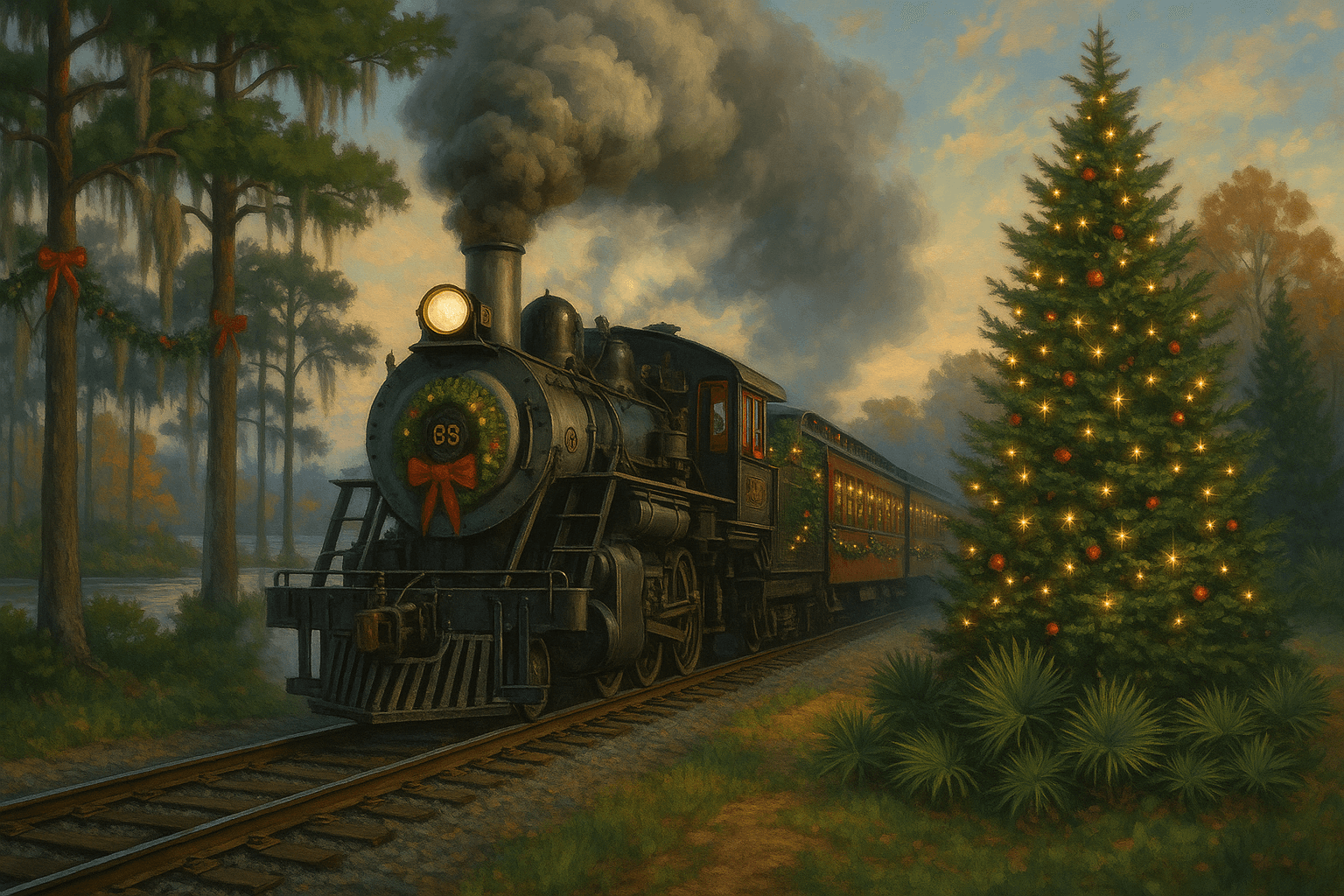 Santa's North Pole Express Returns, Winnsboro Museum Blends History and Holiday