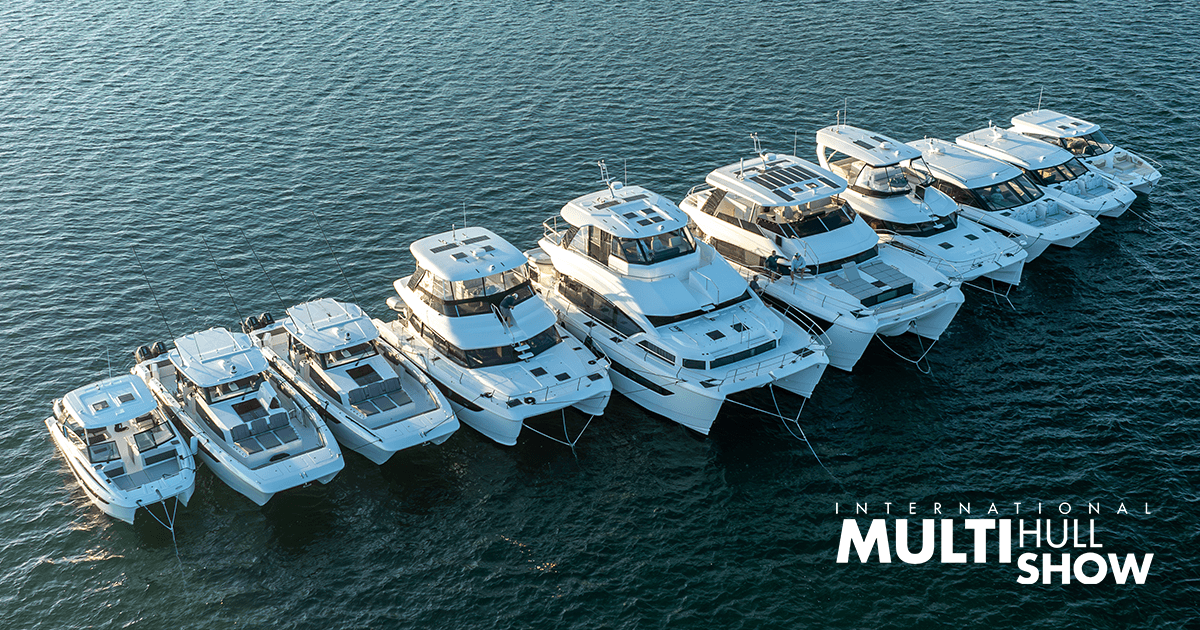 Aquila 50ES Hybrid Sailing Catamaran Makes European Debut at La Grande-Motte