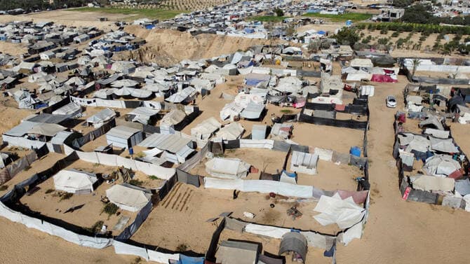 Israeli airstrike kills three in Gaza tent, including child