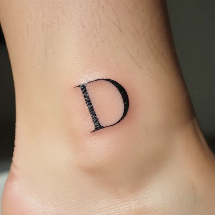 10 geometric D tattoo ideas that balance structure and dotwork