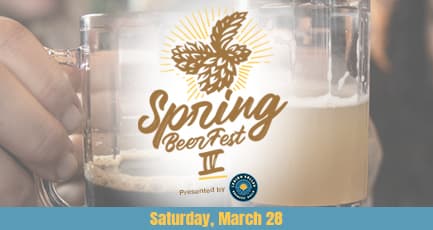 Spring Beerfest IV March 28 Offers Unlimited Local Beer Sampling, Raffles