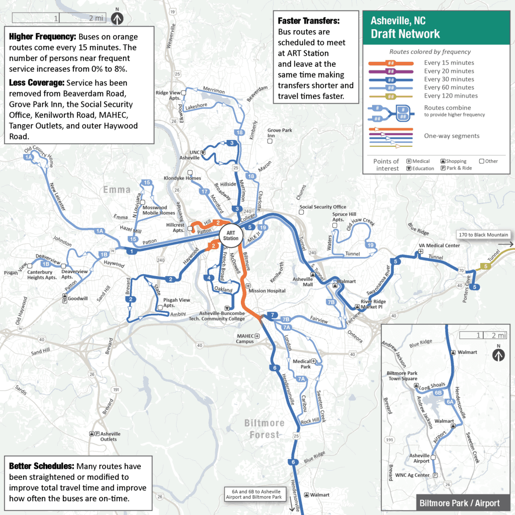 Asheville bus riders react as city weighs route cuts