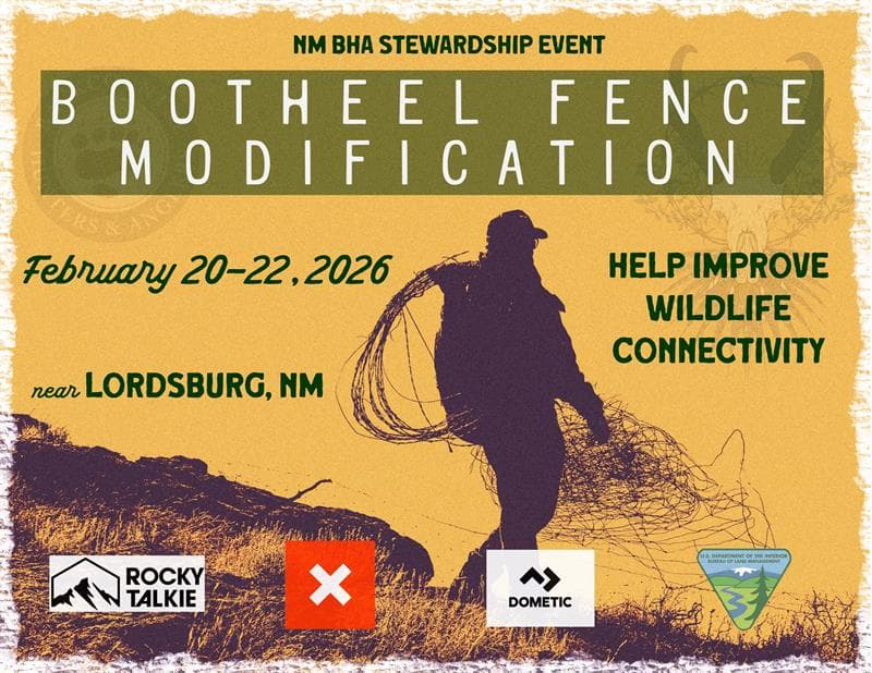 BHA Volunteers Modify Bootheel Fences Near Lordsburg to Aid Pronghorn