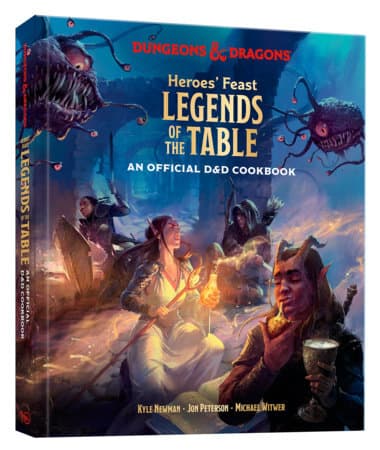 New Dungeons & Dragons cookbook centers 80 recipes on character classes