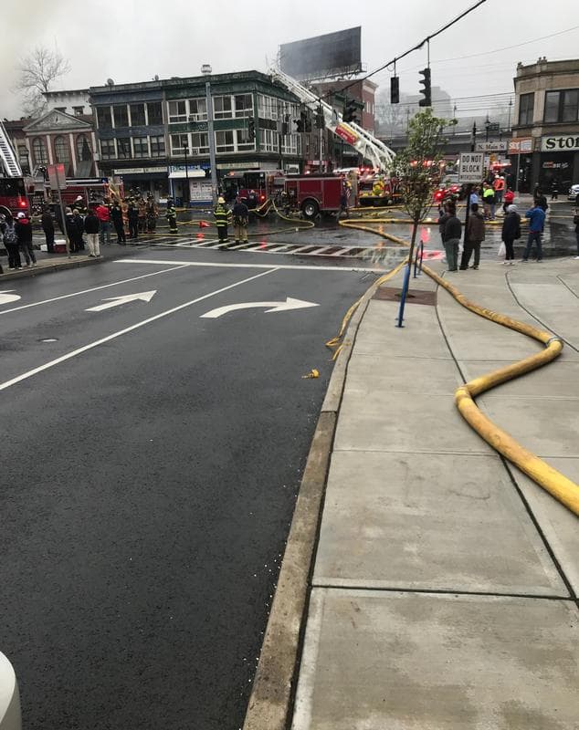 Orchard Blossom shop fire contained after mutual aid response