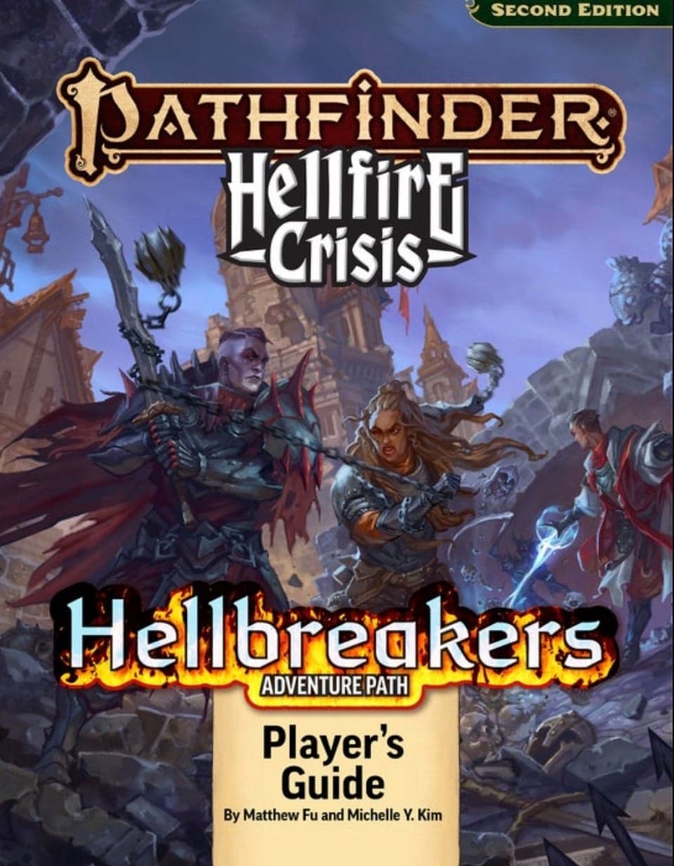 Paizo Releases Free Spoiler-Free Hellbreakers Player’s Guide for Pathfinder Second Edition Campaign