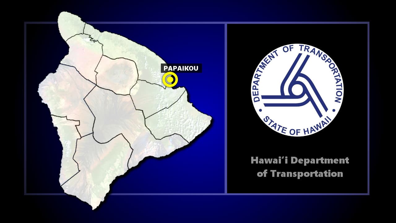 Emergency Repairs on Hawaiʻi Belt Road Caused Staged Lane Closures