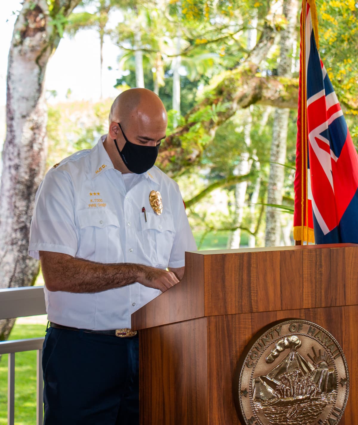 Kauai leaders mourn Fire Chief Kazuo Todd, emphasize service